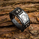 Silver Tree Buckle Cuff Bracelet