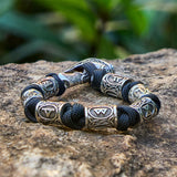Rune Axe Braided Bracelet