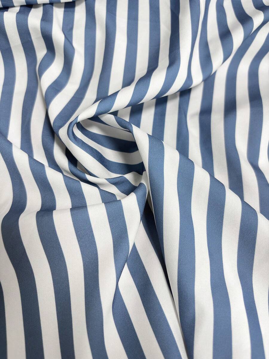 Layla - Striped Asymmetrical Vacation Dress