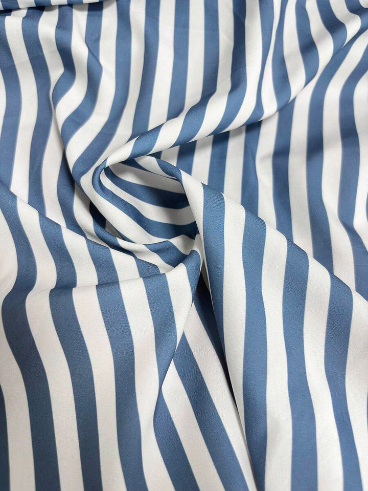 Layla - Striped Asymmetrical Vacation Dress