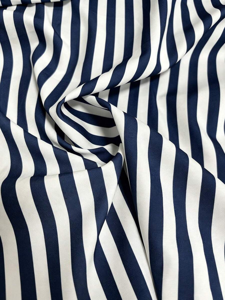 Layla - Striped Asymmetrical Vacation Dress