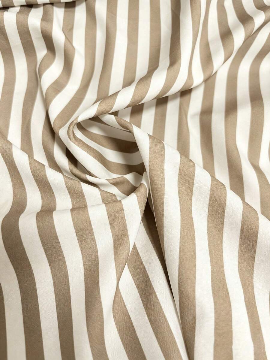 Layla - Striped Asymmetrical Vacation Dress