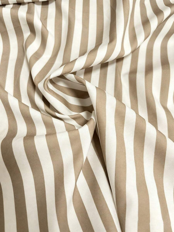 Layla - Striped Asymmetrical Vacation Dress