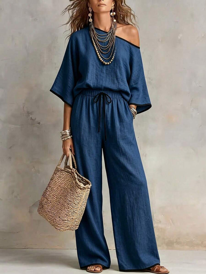 Naya - Elegant Woven Two-Piece Set