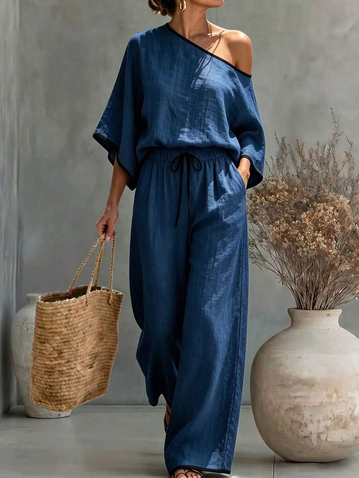 Naya - Elegant Woven Two-Piece Set