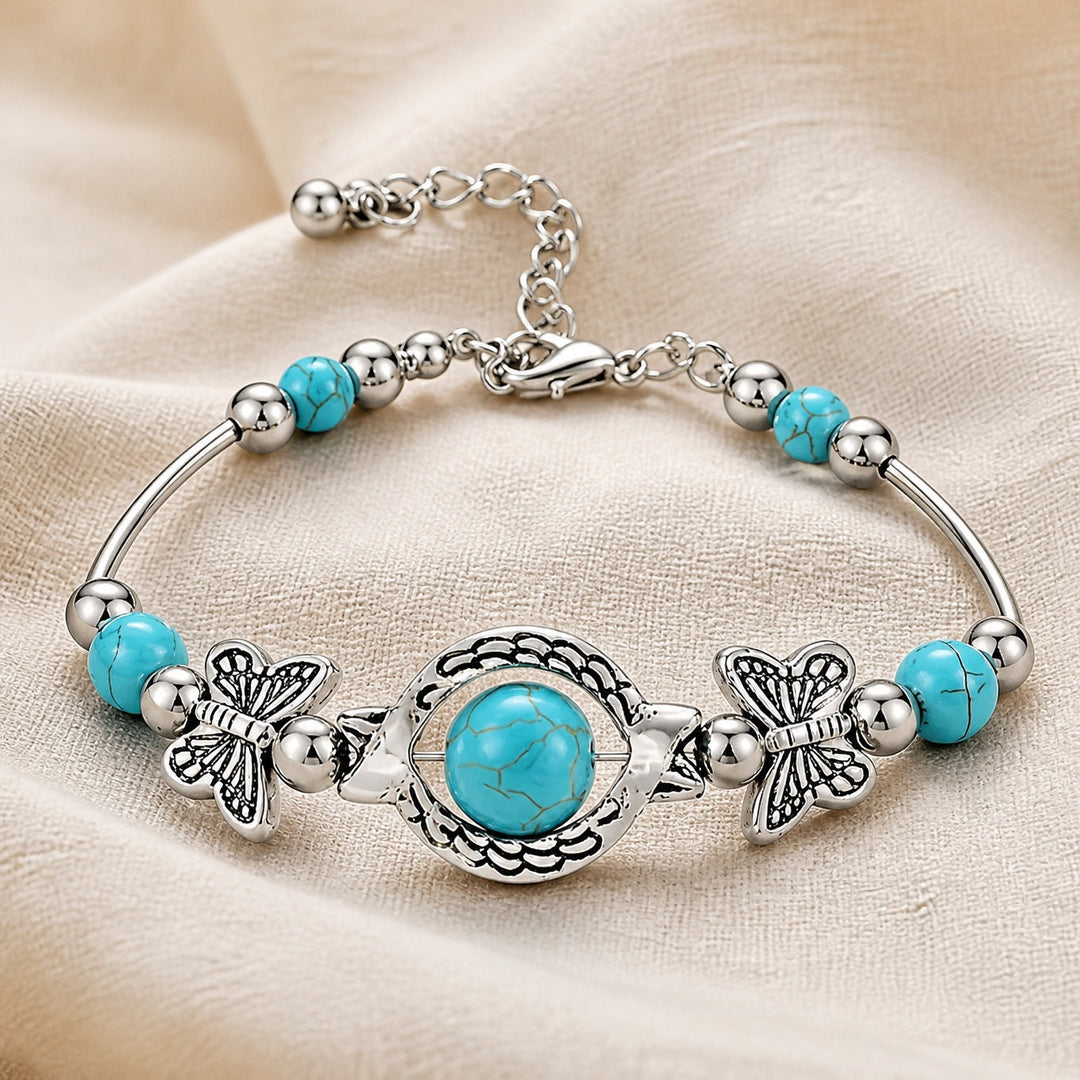Bohemian Butterfly Turquoise Bracelet