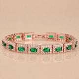 Emerald Green Statement Bracelet