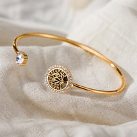 Adjustable Tree of Life Bracelet