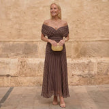 Sienna - Geometric Flow Dress