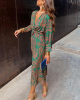Isadora™ - Printed Midi Dress