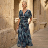 Luna - Elegant Blue Dress
