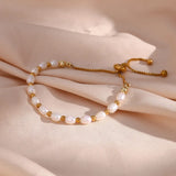 Aurelia Pearl Gold Bracelet