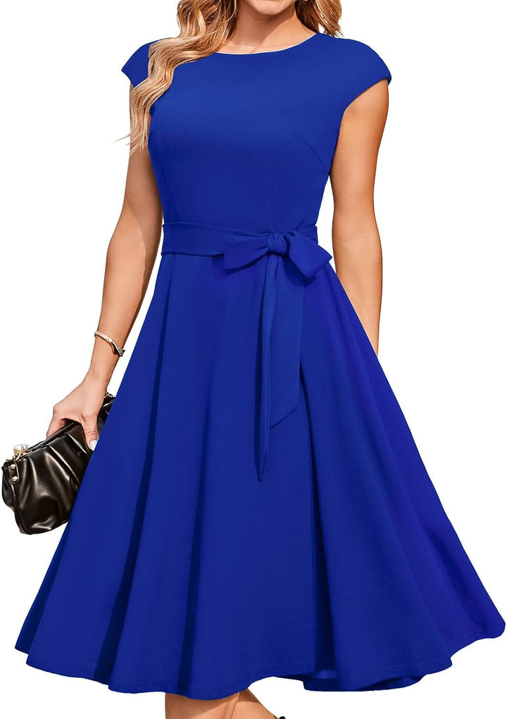 Eva - Formal Occasion Midi Dress