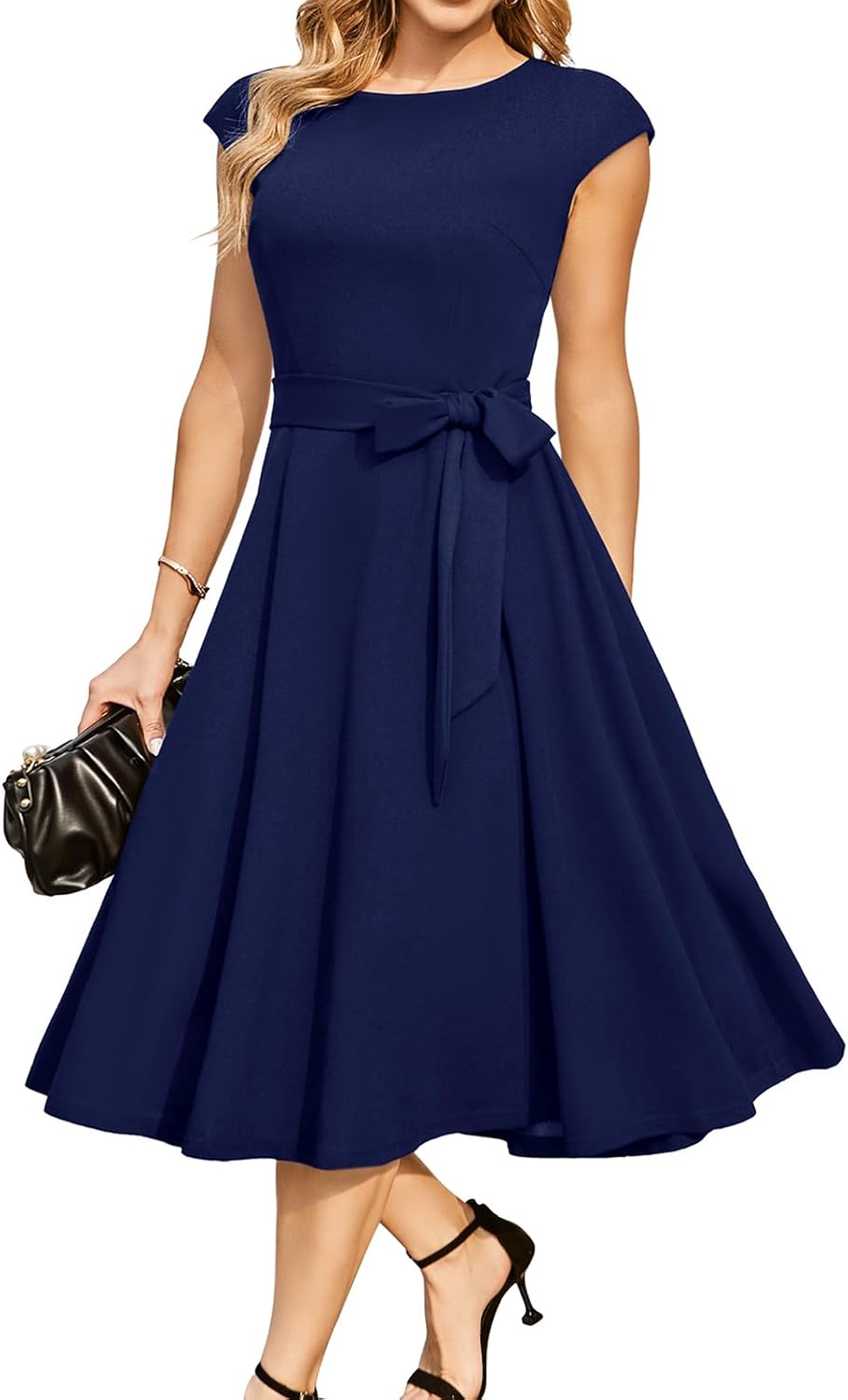 Eva - Formal Occasion Midi Dress