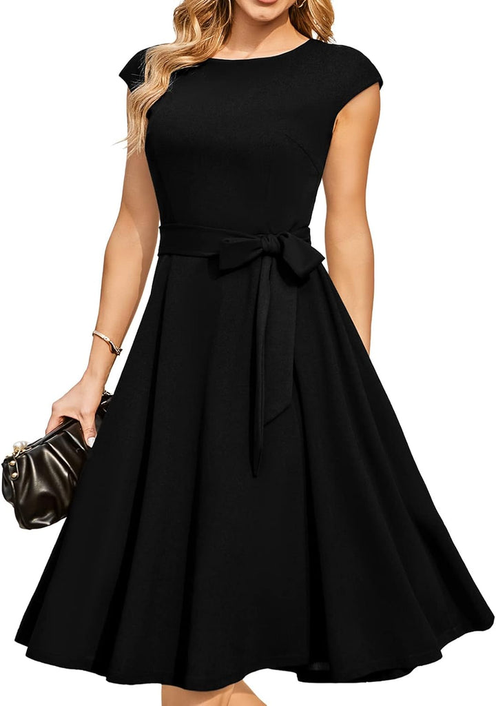 Eva - Formal Occasion Midi Dress