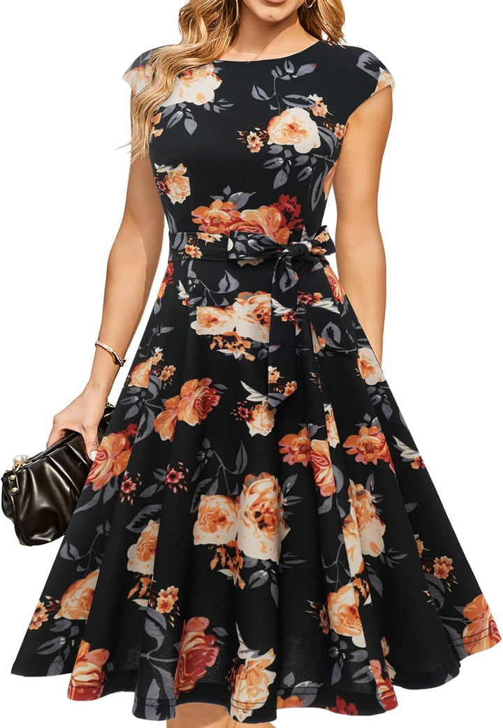 Eva - Formal Occasion Midi Dress