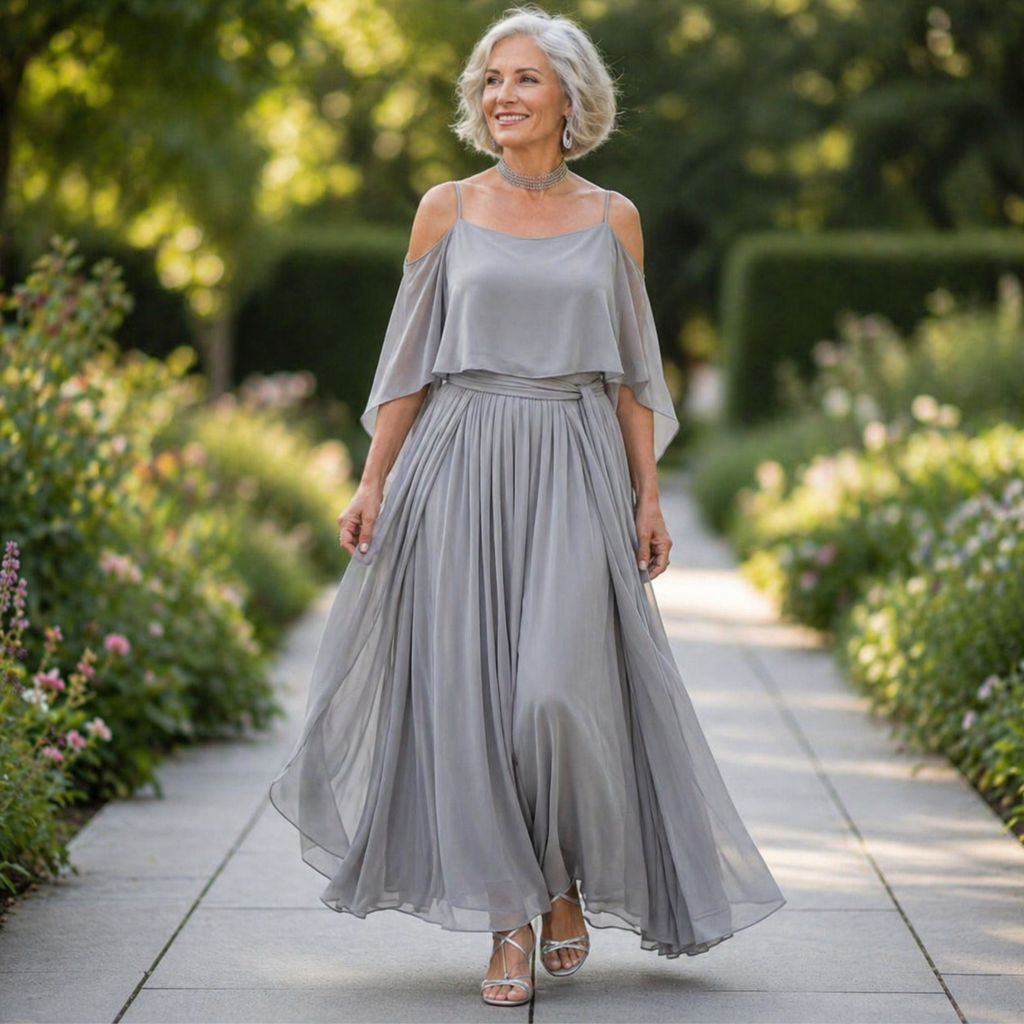 Ivah™ | Off-Shoulder Flowy Set