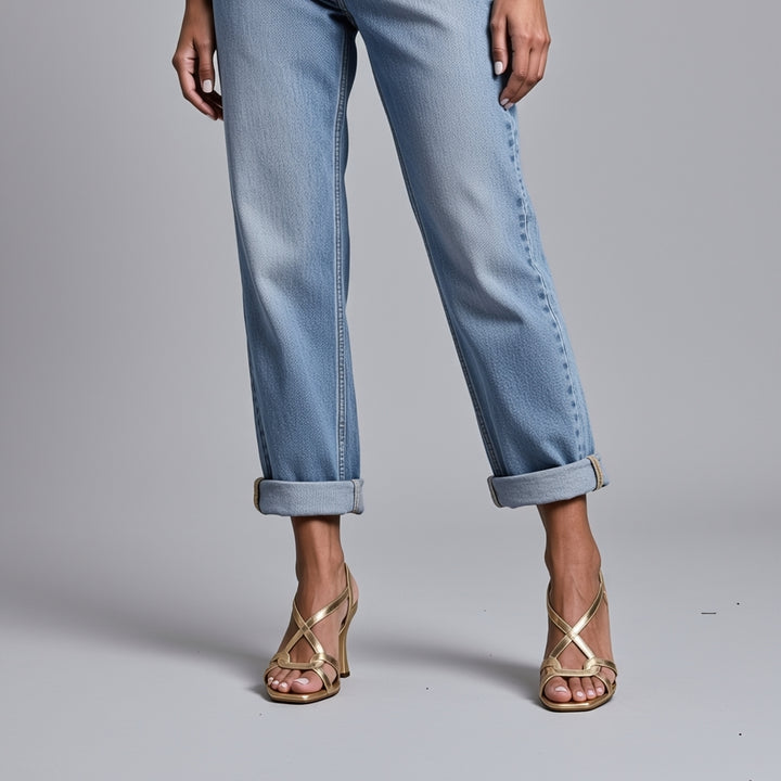 Cassie - Golden Summer Charm Sandals