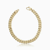Estate Cuban Classic Gold Bracelet