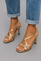 Cassie - Golden Summer Charm Sandals