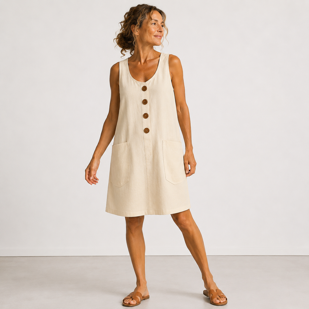 Elowen | Effortless Linen Dress