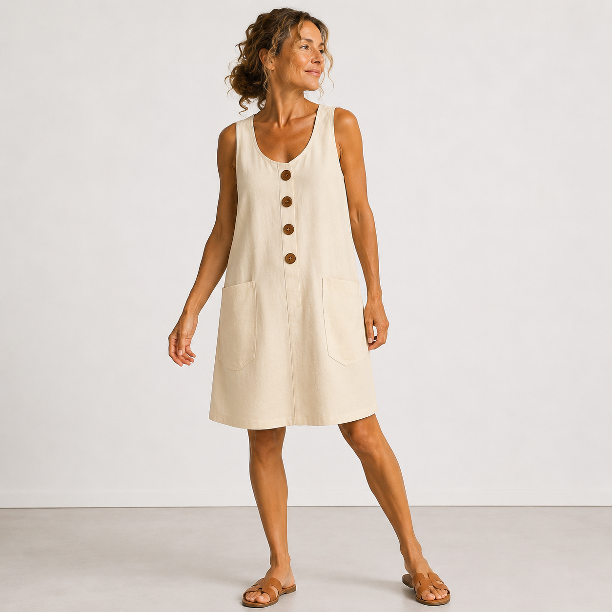 Elowen | Effortless Linen Dress