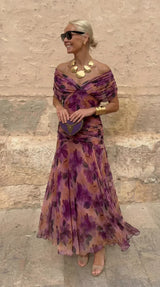 Eloísa™ - Long Floral Dress