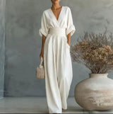 Risel - Jumpsuit to Feel Comfortable and Polished on Your Day.