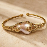 Pearl Essence Open Cuff