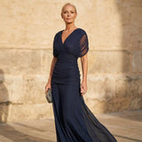 Avery - Elegant Blue Dress