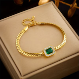 Crystal Frame Style Bracelet