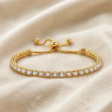 Ardent Gold Zircon Bracelet