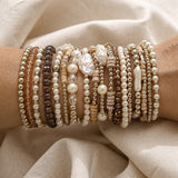Vintage Boho Bead Bracelet