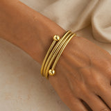 Golden Cascade Bracelet