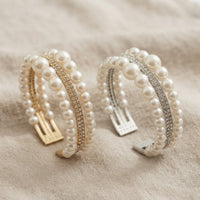 Baroque Pearl Cascade Bracelet