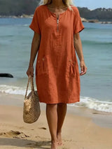Pascale™ | Zip-Front Dress